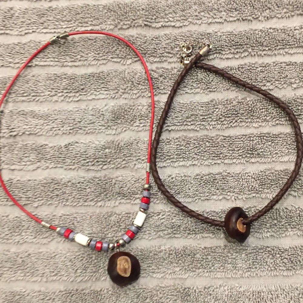 Ohio State Buckeye necklaces